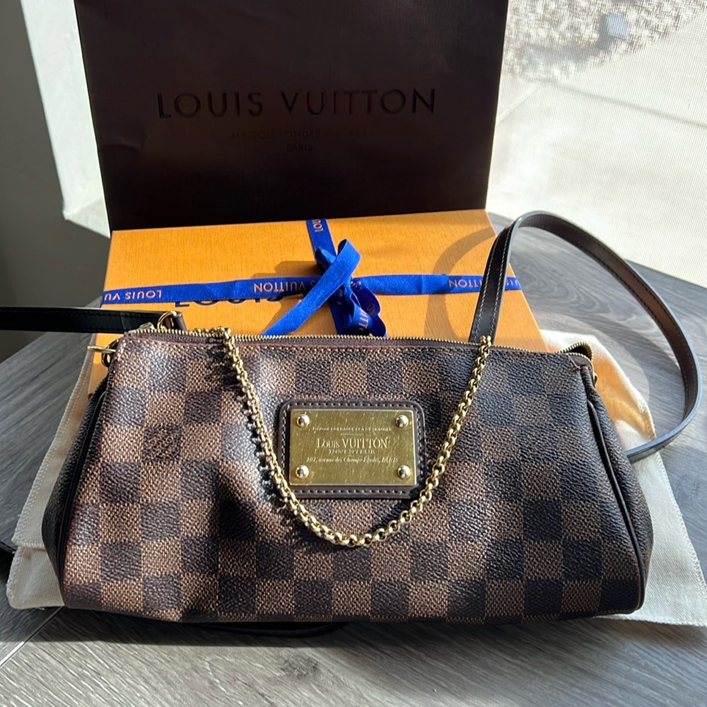 Authentic Louis Vuitton Damier Eva
